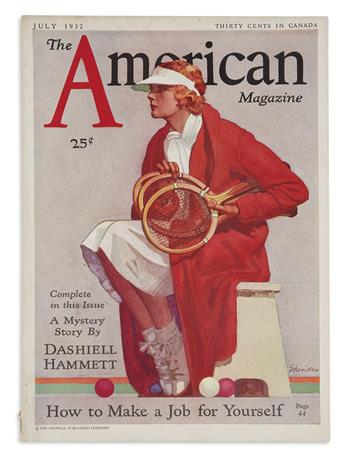 HAMMETT, DASHIELL. The American Magazine.